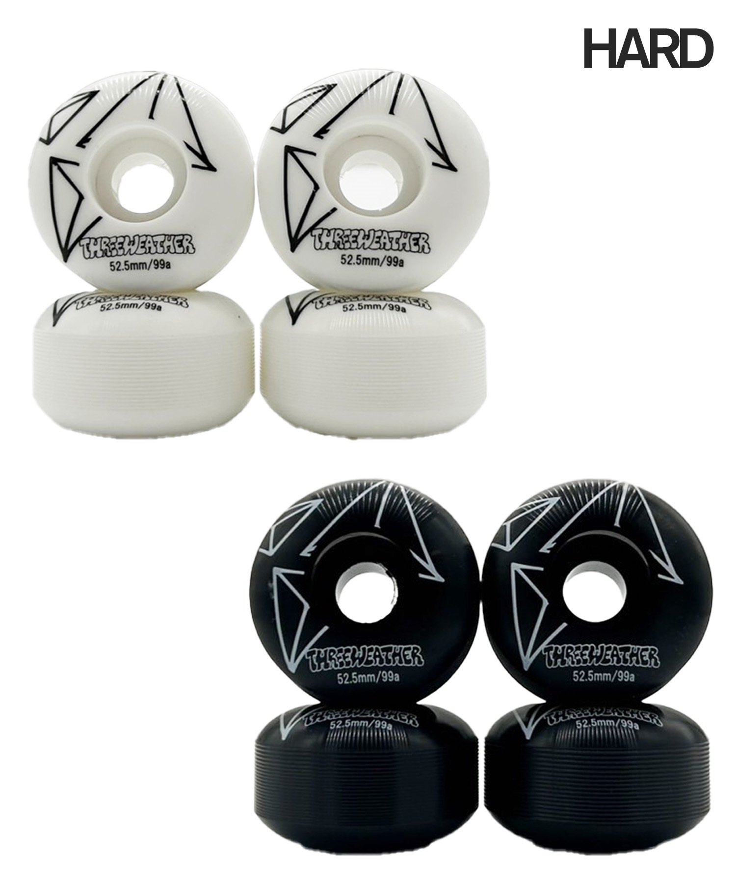 THREE WEATHER スリーウェザー スケートボード ウィール WHEEL ハード