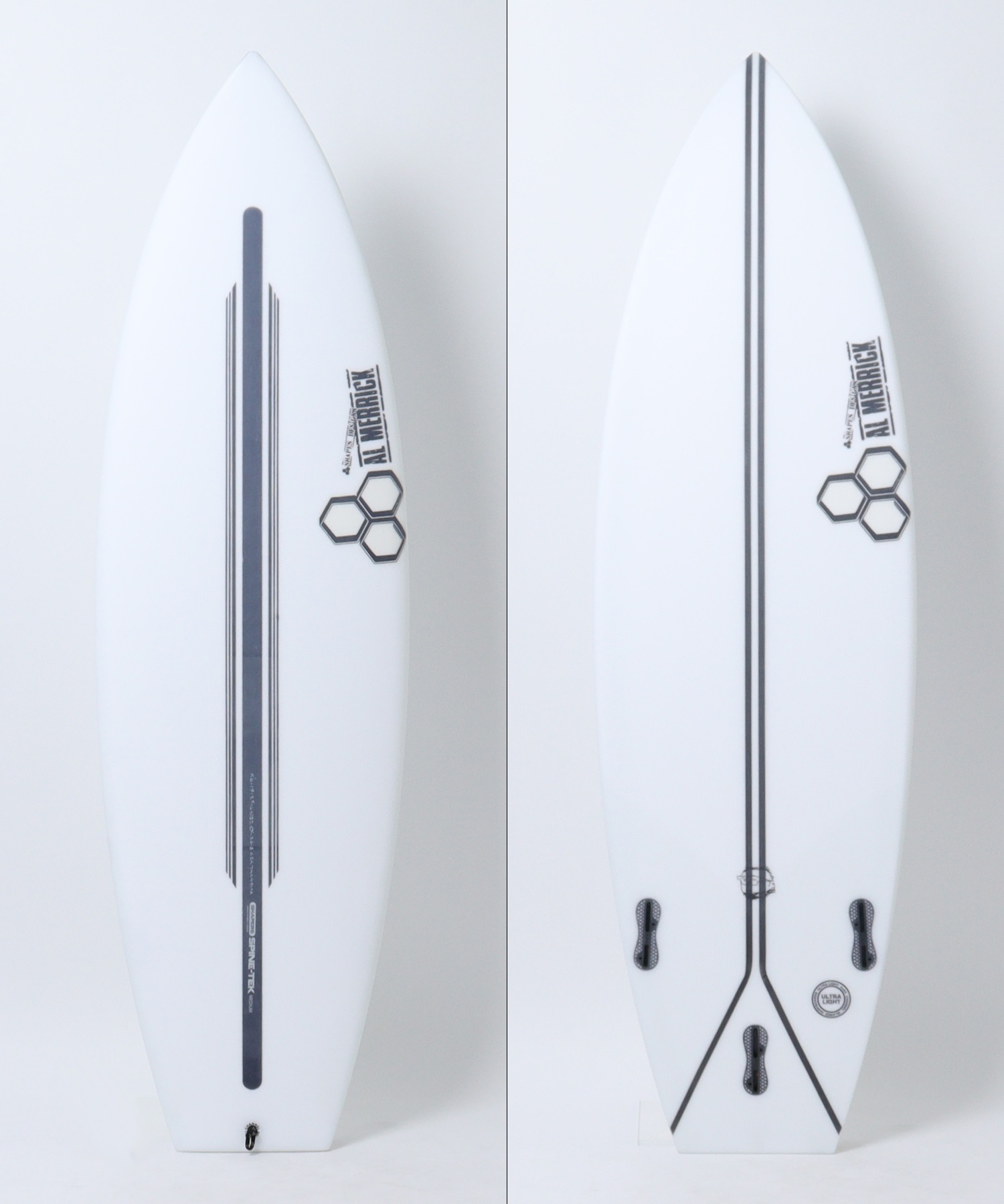 美品】ネックベアード2 スパインテック 5'7 futureフィン5フィン 美品