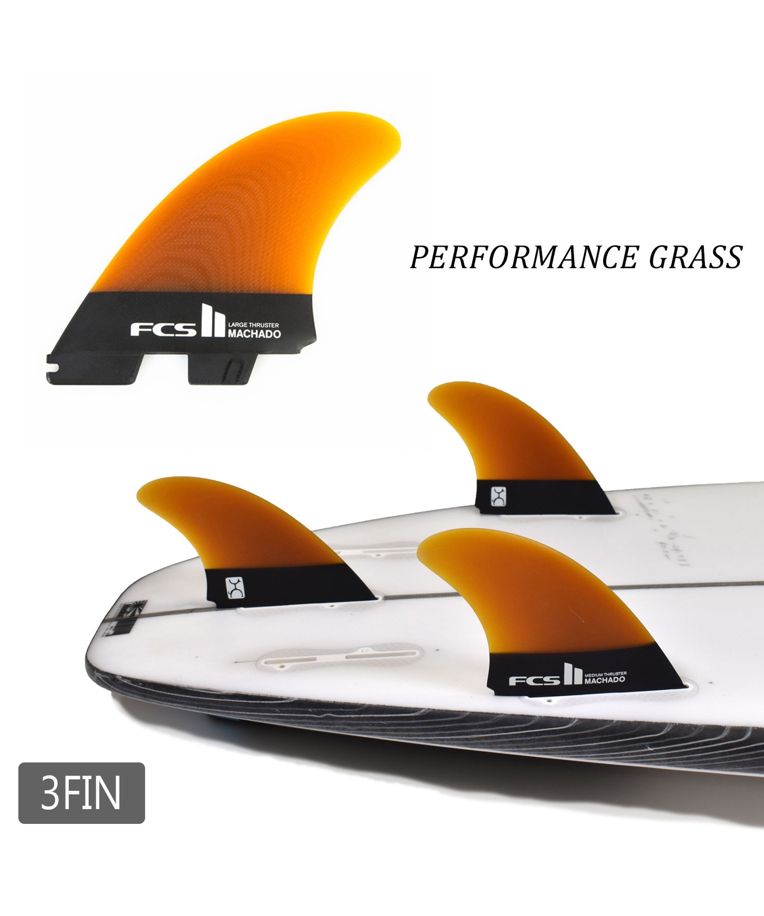 FCS2 エフシーエスツー PG ROB MACHADO TRI ロブ マチャド サーフィン