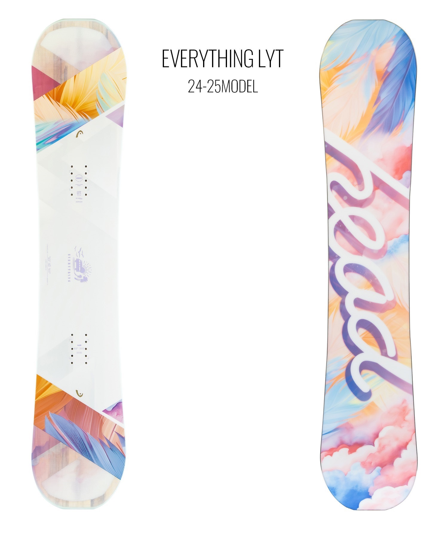 HEAD ヘッド エブリシング・ライト スノーボード 板 レディース 24-25
