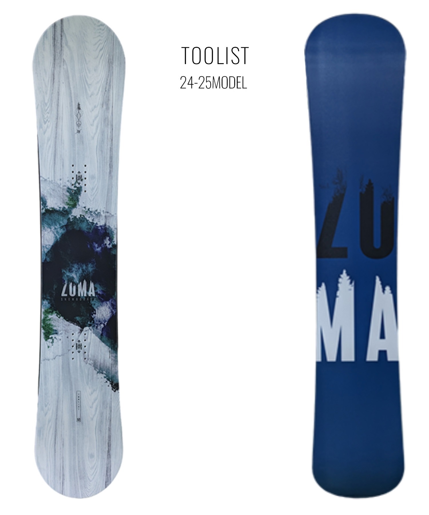 ZUMA ツマ ツーリスト スノーボード 板 メンズ 24-25 LL J3 セット
