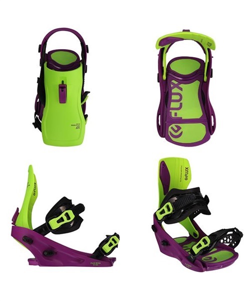 FLUX スノーボードビンディング ミントグリーン レア FLUX BINDINGS