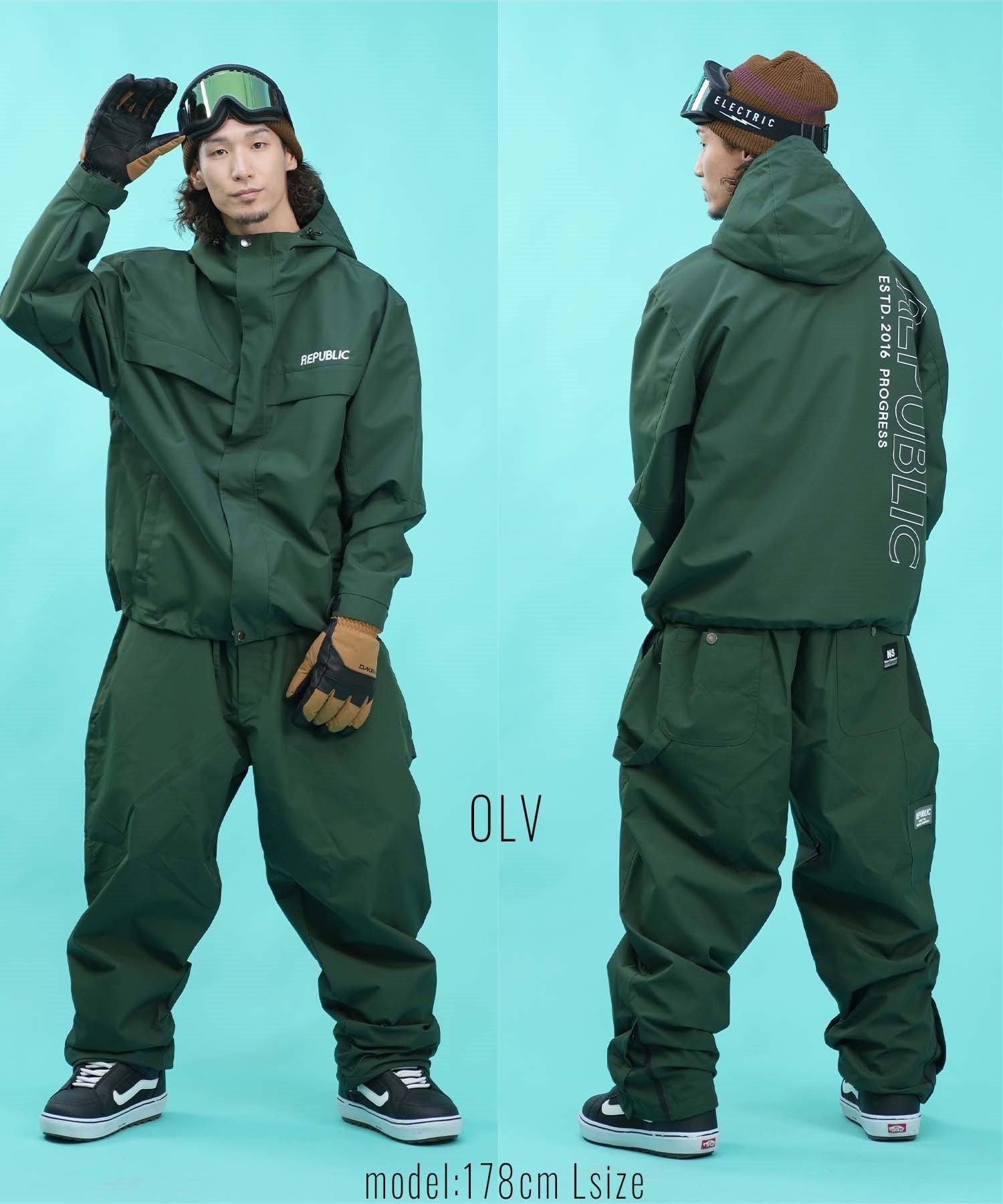 REPUBLIC リパブリック PT WIDE PAINTER スノーボード ウェア パンツ