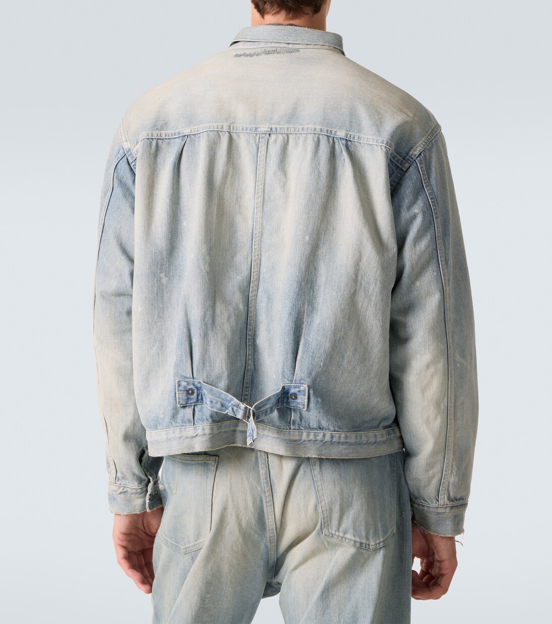 1st Type denim jacket in blue - A Presse | Mytheresa