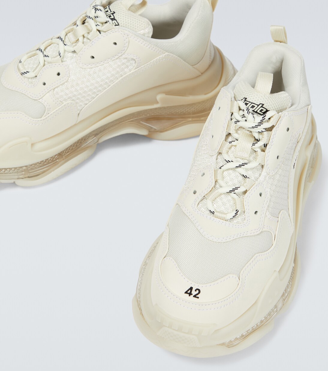 ら*ら様 バレンシアガ トリプルs 38 25cm バレンシアガ トリプルS