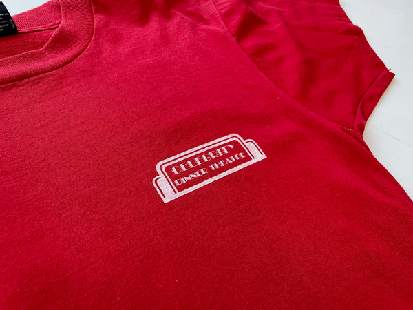 90s Vintage GODSPELL T-shirt L Red – NO BURCANCY