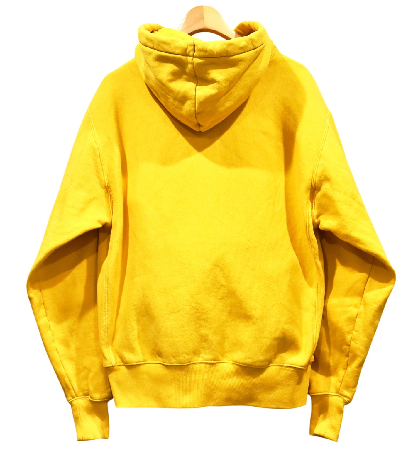 チャンピオン】【Champion】【マスタードイエロー】【無地】【リバース