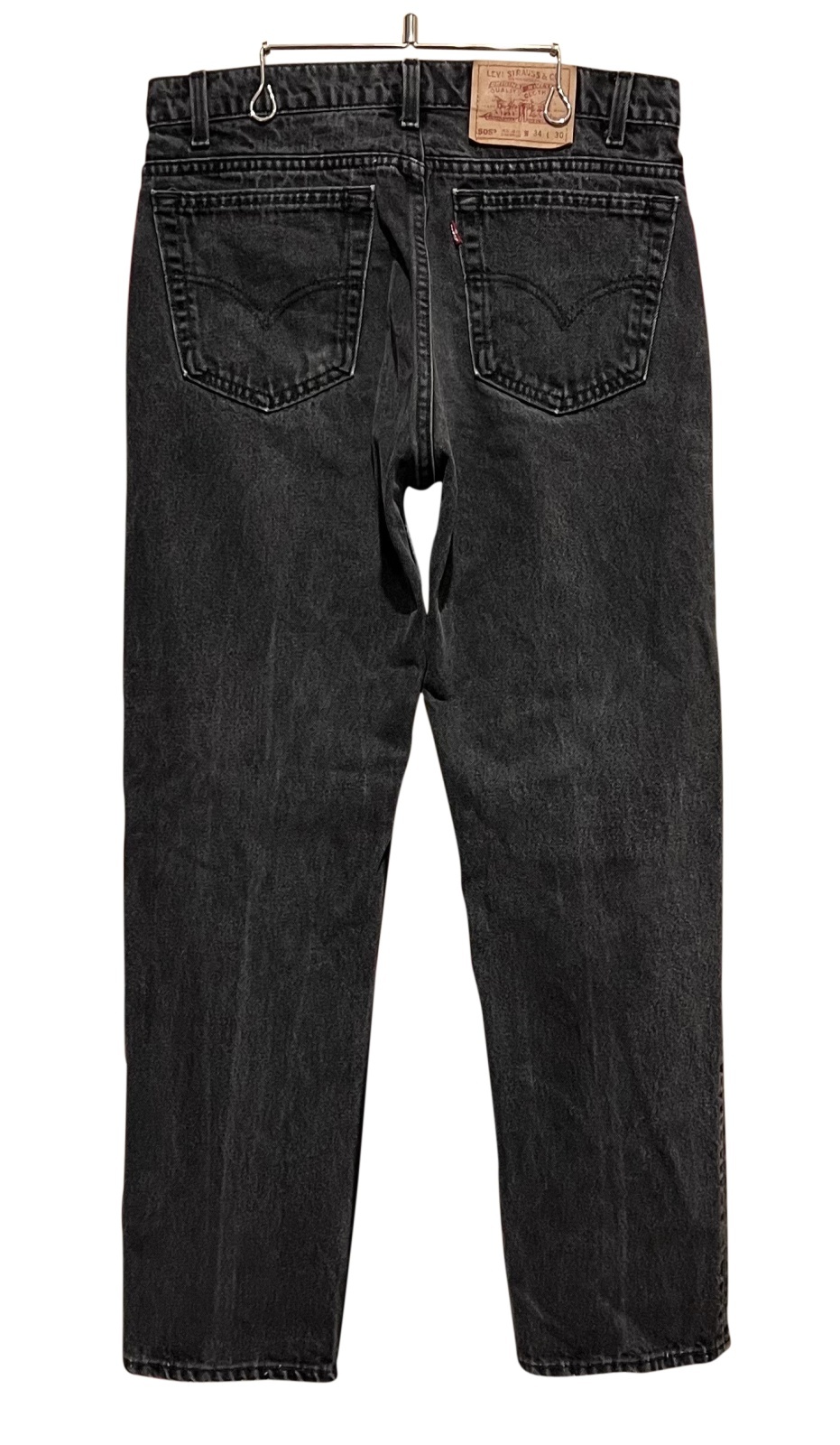 90's【USA製】【ビンテージ】【LEVI'S】【リーバイス505】505【黒