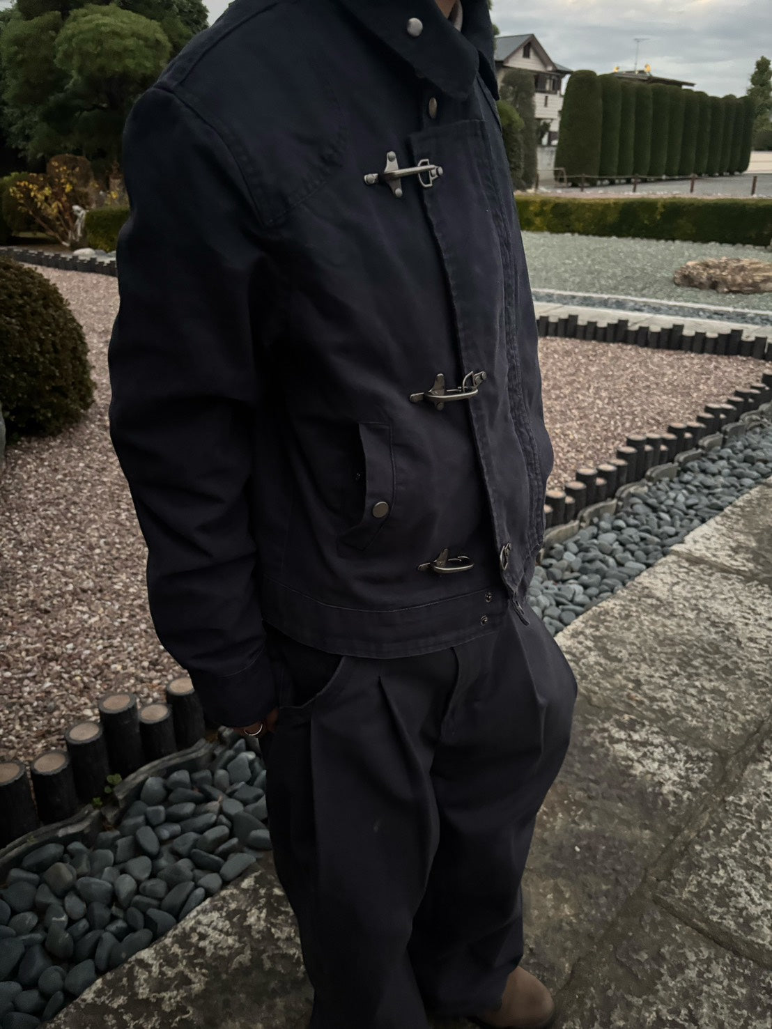 短丈ファイヤーマンジャケット MEN-007