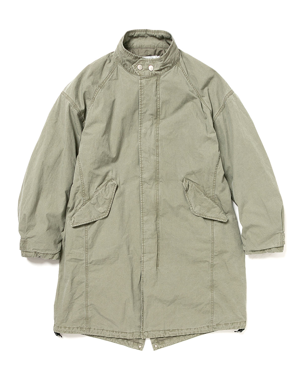 ジャケット・アウター nonnative TROOPER COAT COTTON TYPEWRITE nonnative 25SS : JACKET : TROOPER COAT COTTON TYPEWRITER SULFUR