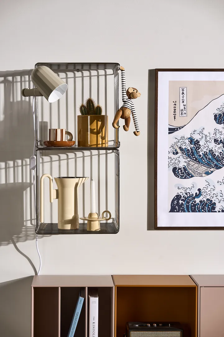 Panton Wire Single shelf 34,8x34,8x34,8 cm from Montana