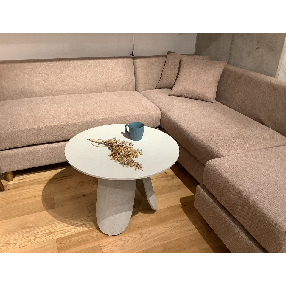 ローテーブルTT-S260D【送料無料】ライトグレー | NOCEノーチェ 家具