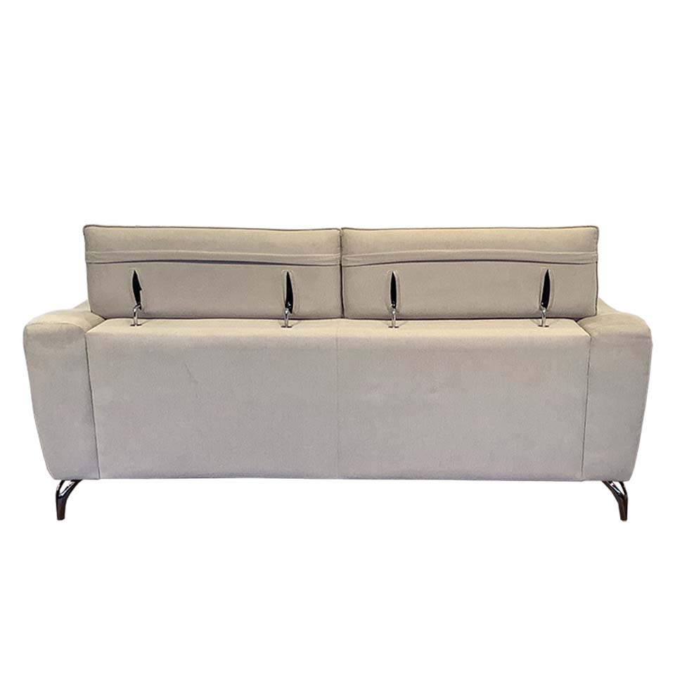 ソファS807 3人掛け【送料・開梱設置無料】ライトブラウン | NOCE