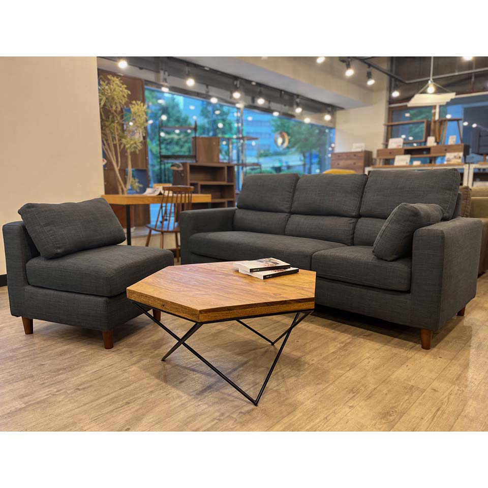 ソファHY17451B【送料・開梱設置無料】 31ダークグレー | NOCEノーチェ