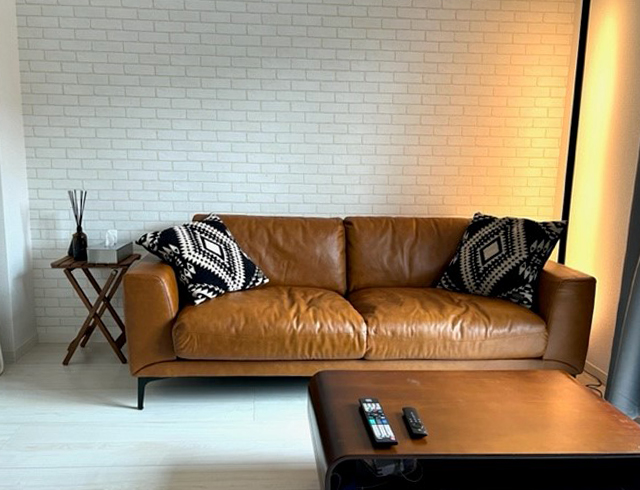 343.本革ソファで高級感のあるお部屋へ | NOCEノーチェ 家具