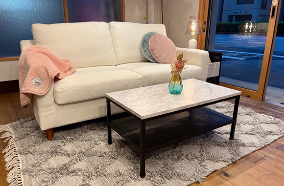 淡い色味がかわいいローテーブル・サイドテ | NOCEノーチェ 家具