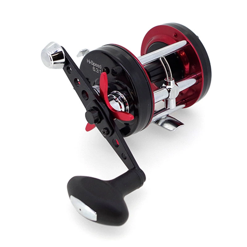 アブ ガルシア AMBASSADEUR 6500CS ROCKET BLACK&RED HIGH-SPEED