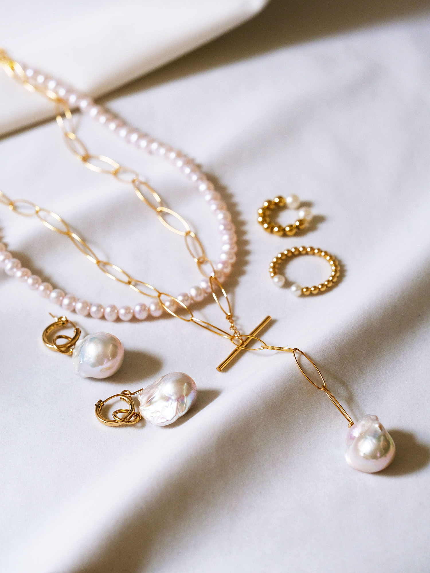 バロックパールドロップピアス | NATURALI JEWELRY(ナチュラリ