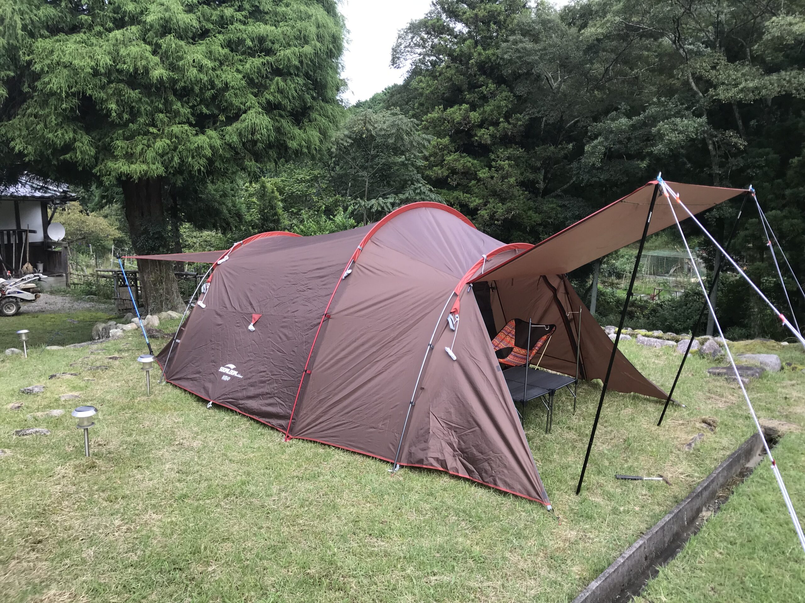 林間4pレビュー soomloom 広々寝室にタープスペース | ぶろぐながてぃ