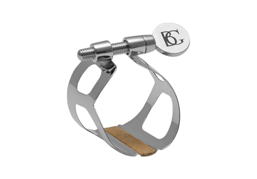 BG E♭クラリネットリガチャー＆キャップ Tradition SP(シルバー) L80