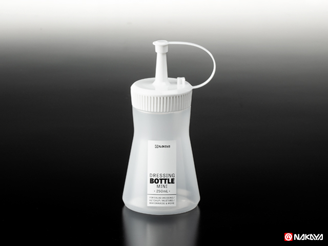 ドレッシングボトルミニ ホワイト | 製品 | ナカヤ化学産業株式会社