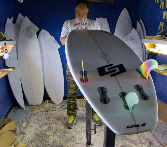 cole コール ライトニングキッカー サーフボード 5'10