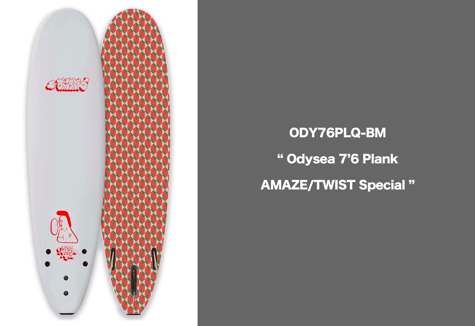 キャッチサーフ Barry McGee 9.0” 中古 バリーマッギー 希少 キャッチ