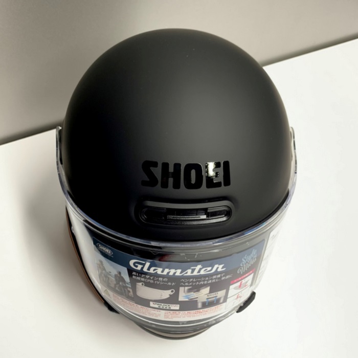 Glamster (グラムスター) マットブラック フルフェイスヘルメット