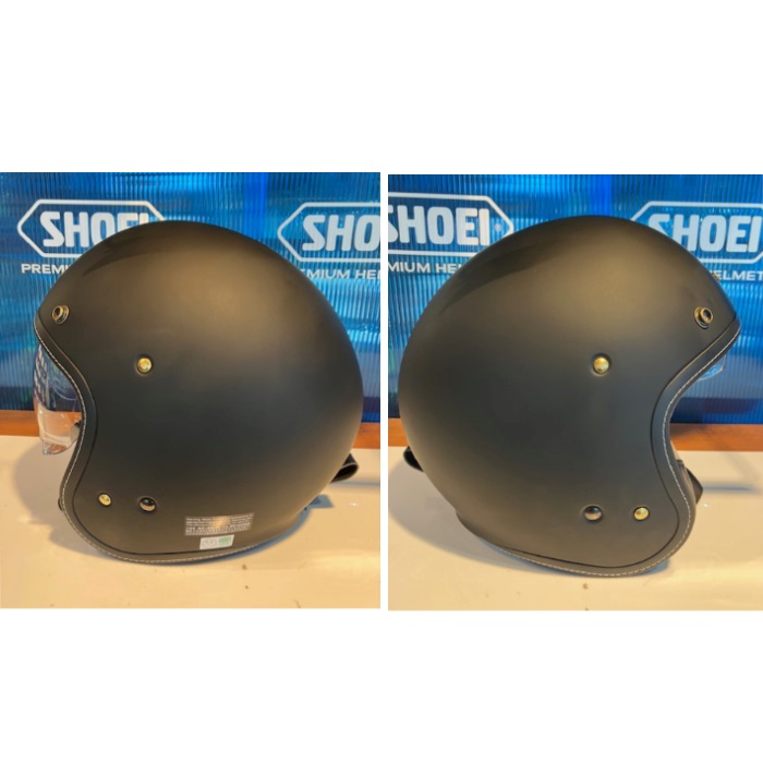 J・O+ (ジェイオー・プラス) マットブラック ジェットヘルメット