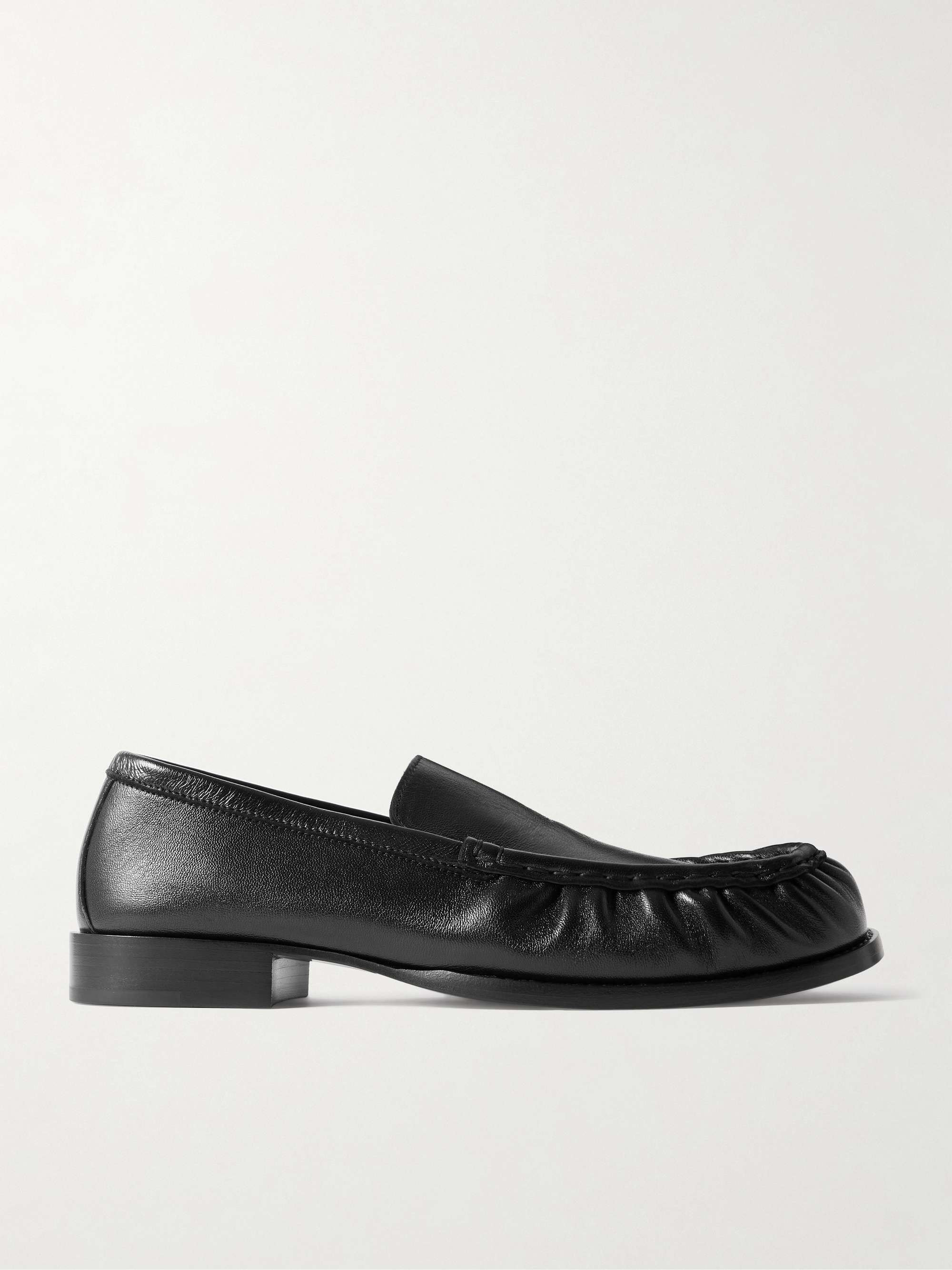 DRIES VAN NOTEN Leather loafers | NET-A-PORTER