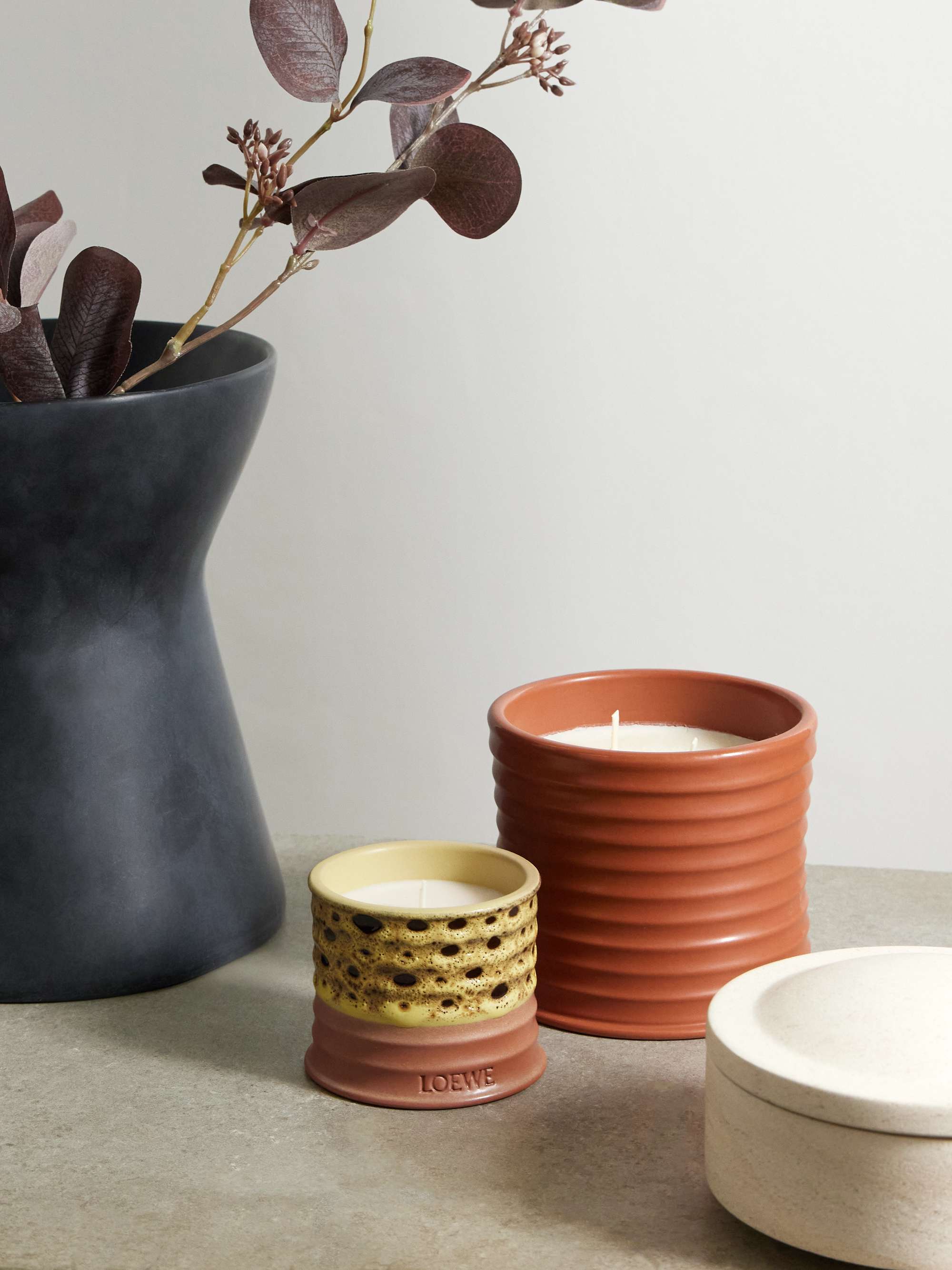 LOEWE PERFUMES Mimosa small scented candle, 170g | NET-A-PORTER