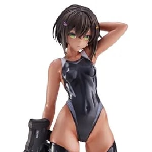 買取】水泳部のコウハイちゃん 赤色ラインの水着Ver. 「ARMS NOTE」 1