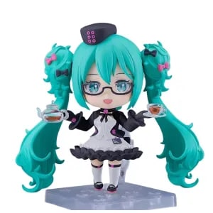 買取】A賞 ねんどろいど 初音ミク めがね×カフェVer. 「グッスマくじ