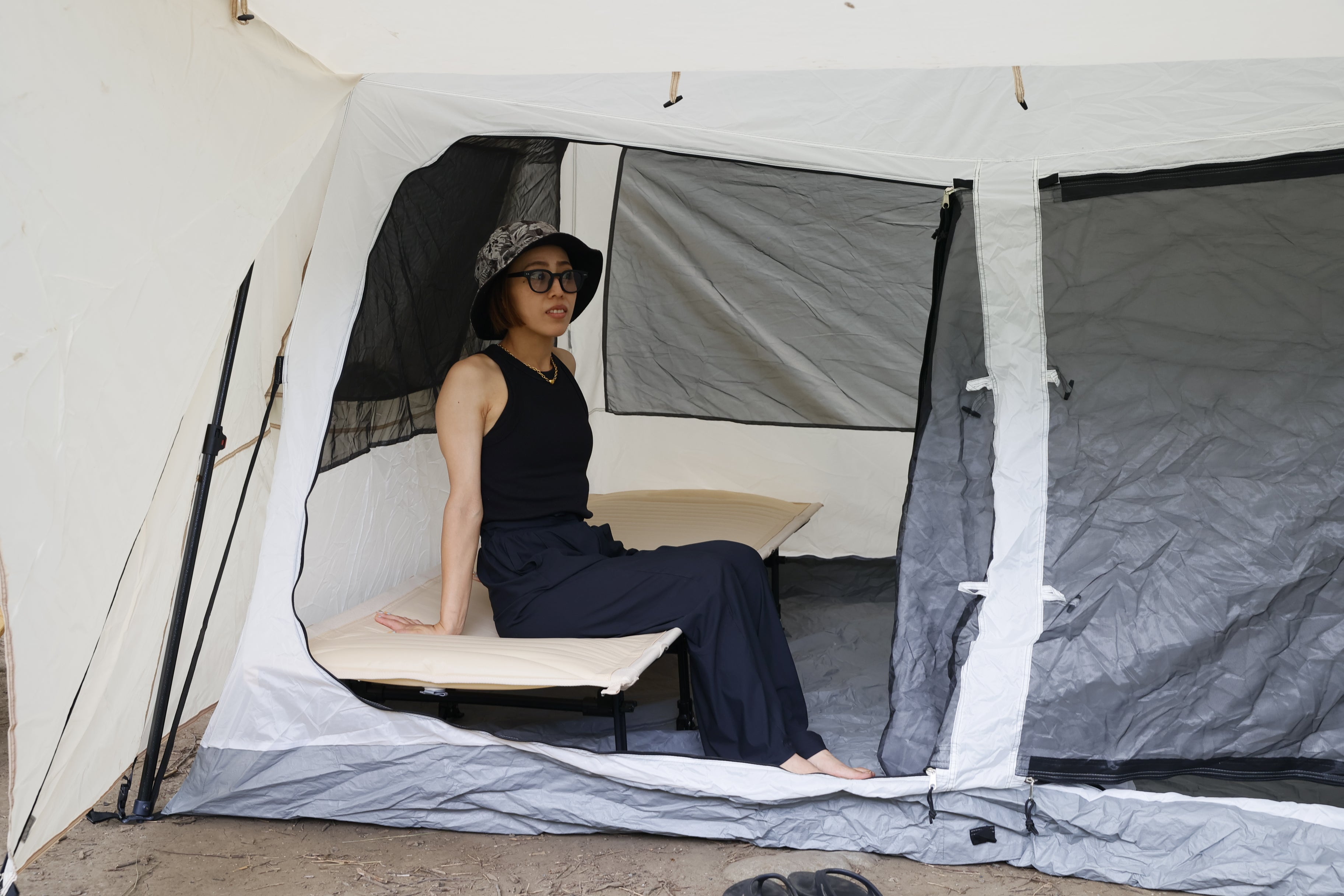 NEUTRAL OUTDOOR アウトドア GQテント4.0 NT-GQ01 アイボリー