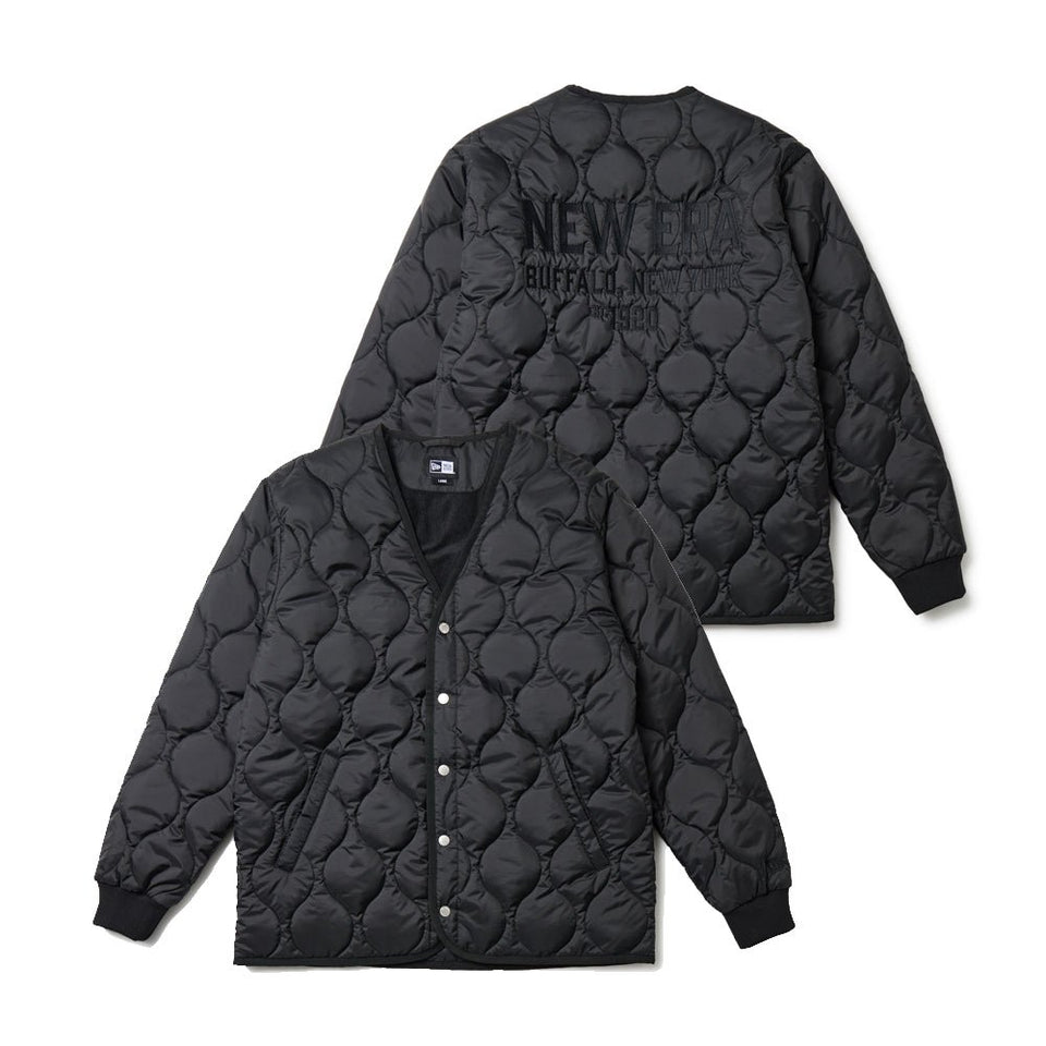 インサレーティッド キルティング ジャケット ブラック | ゴルフ