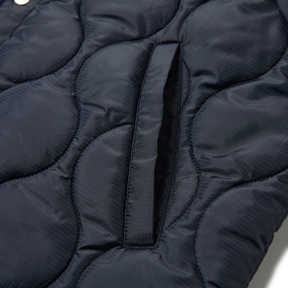 インサレーティッド キルティング ジャケット ネイビー | ゴルフ