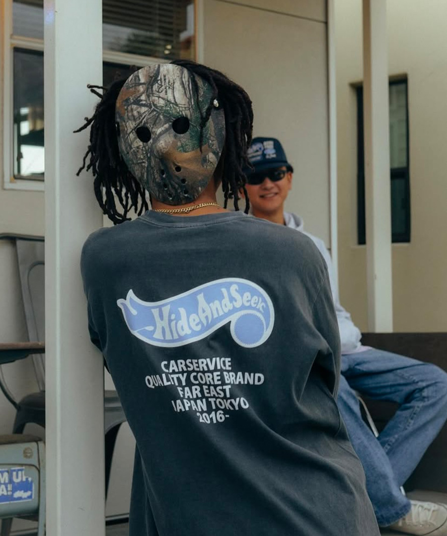 HIDEANDSEEK(ハイドアンドシーク) ロングスリーブTシャツ HIDEANDSEEK