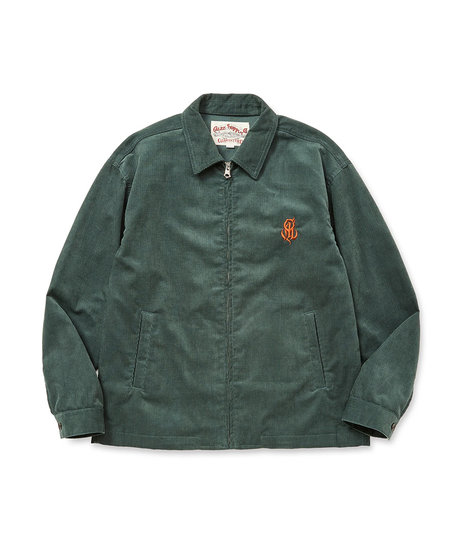 CALEE(キャリー) ジャケット CAL NT LOGO CORDUROY SWINGTOP CL