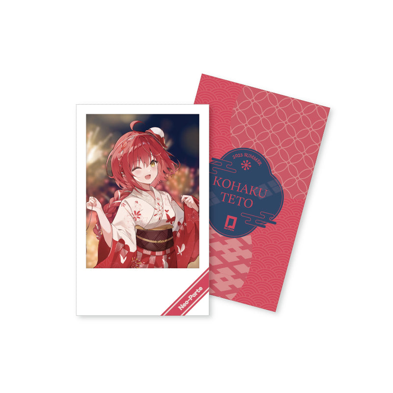 2023夏祭り】ランダムチェキ風カードA（当たり直筆サイン付き） – Neo