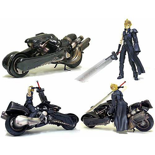 FINAL FANTASY VII Advent Children PLAY ARTS クラウド & フェンリル