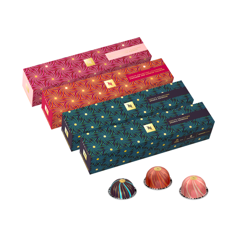 ヴァーチュオ フェスティブ コーヒーセット(40カプセル)｜カプセル