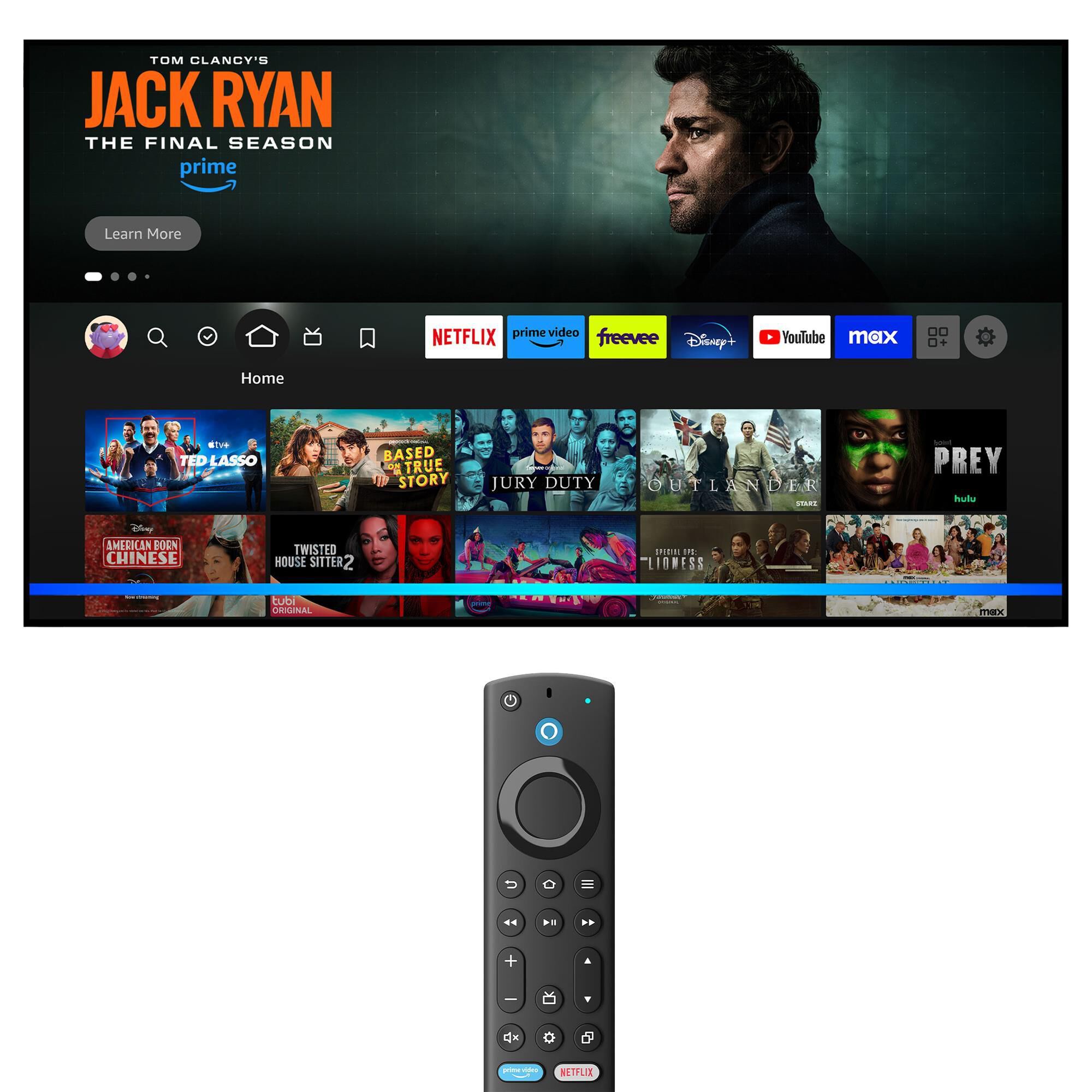Amazon Fire TV Stick 4K Max Streaming Device in Black