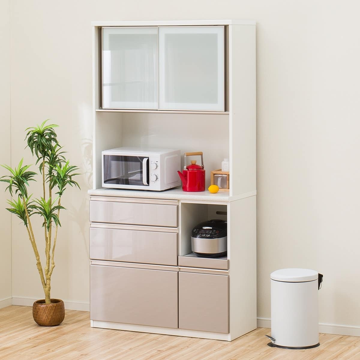 キッチンボード (アルミナ2 100KB SI) | ニトリネット【公式】 家具