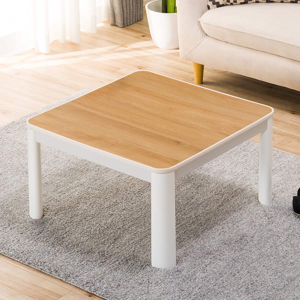 正方形リバーシブルこたつ(LC23 70WH) | ニトリネット【公式】 家具