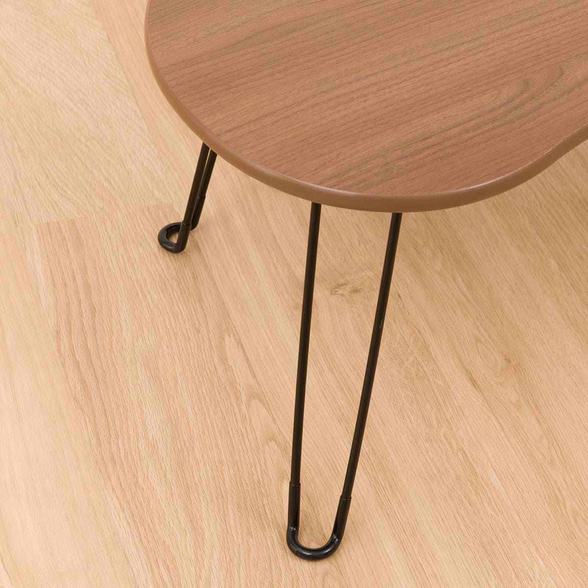 折りたたみテーブル(KS1 7550 ミドルブラウン) | ニトリネット【公式