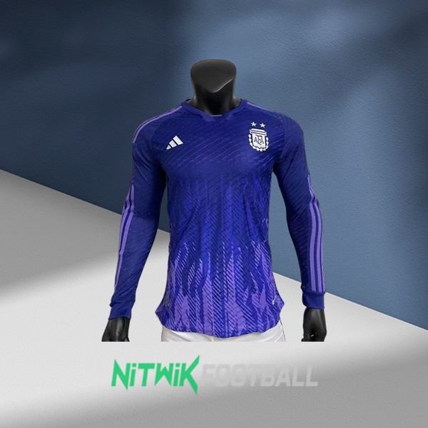 アルゼンチン代表 ユニフォーム 長袖 2022-2023 アウェイ | NITWIKFOOTBALL