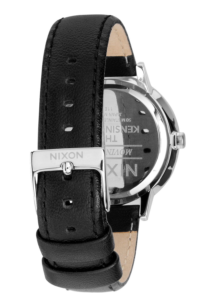 Kensington Leather Watch | Black | Women's Leather – Nixon US