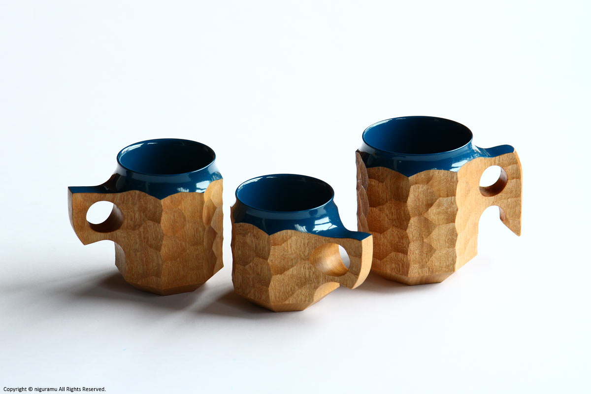 バーベキュー・調理用品 Akihiro Woodworks JINCUP Urushi BLUE 2L