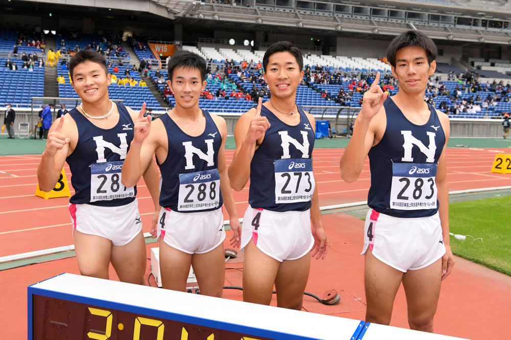 第104回日本陸上競技選手権大会リレー競技 4×400mリレー優勝