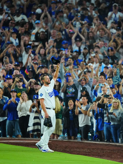 通算3000奪三振のカーショー「特別な瞬間」ド軍に感謝「祝える仲間がい